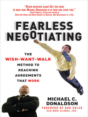 cover image of Fearless Negotiating